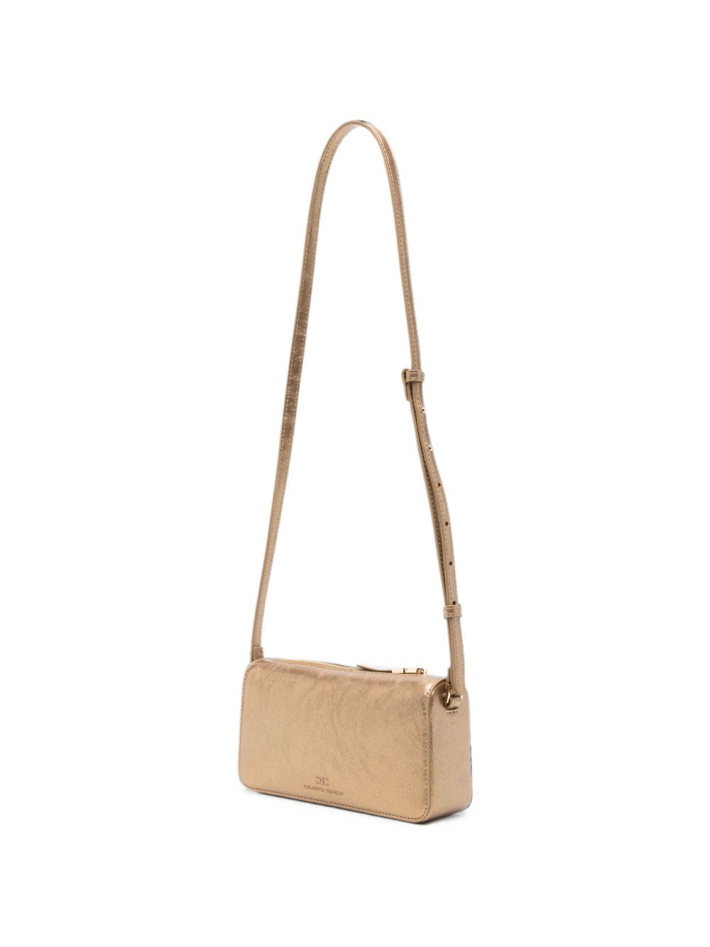 Borsa metallizzata oro per bambina EFBO120CTV132 2165 Elisabetta Franchi Kids 