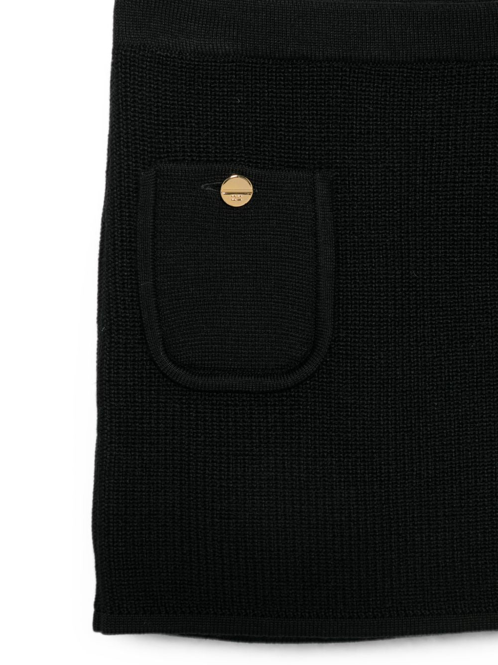 Gonna nera per bambina EFGO222CFL159 N101 Elisabetta Franchi Kids 