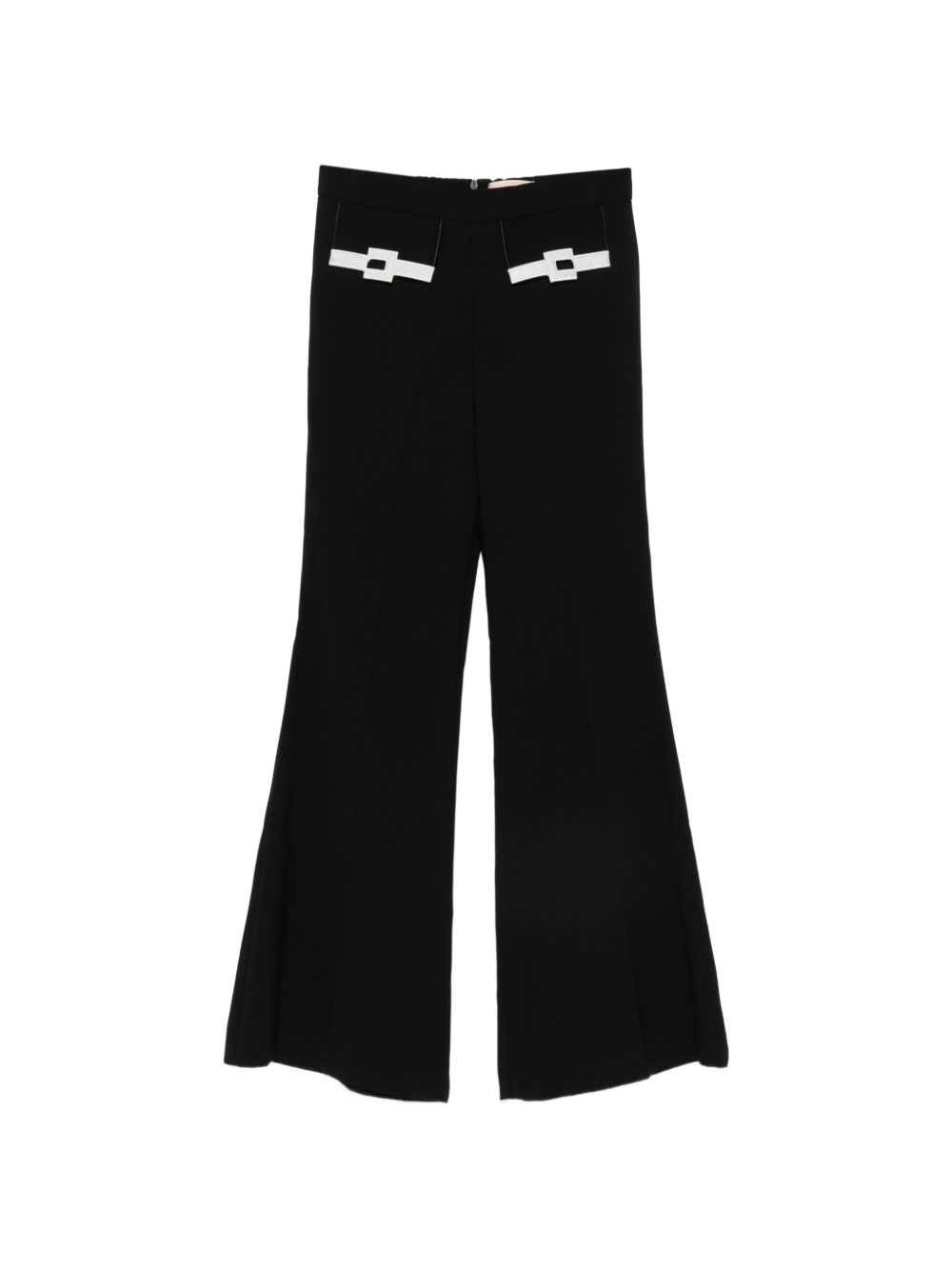 Pantalone nero per bambina EFPA3310FODER N101 Elisabetta Franchi Kids 