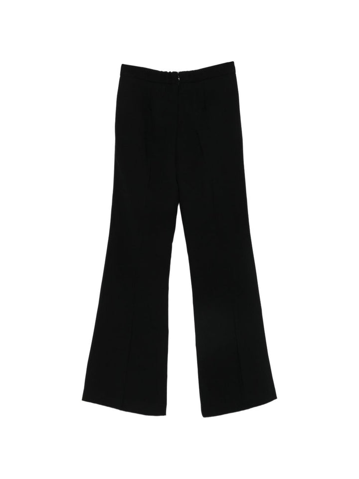 Pantalone nero per bambina EFPA3310FODER N101 Elisabetta Franchi Kids 
