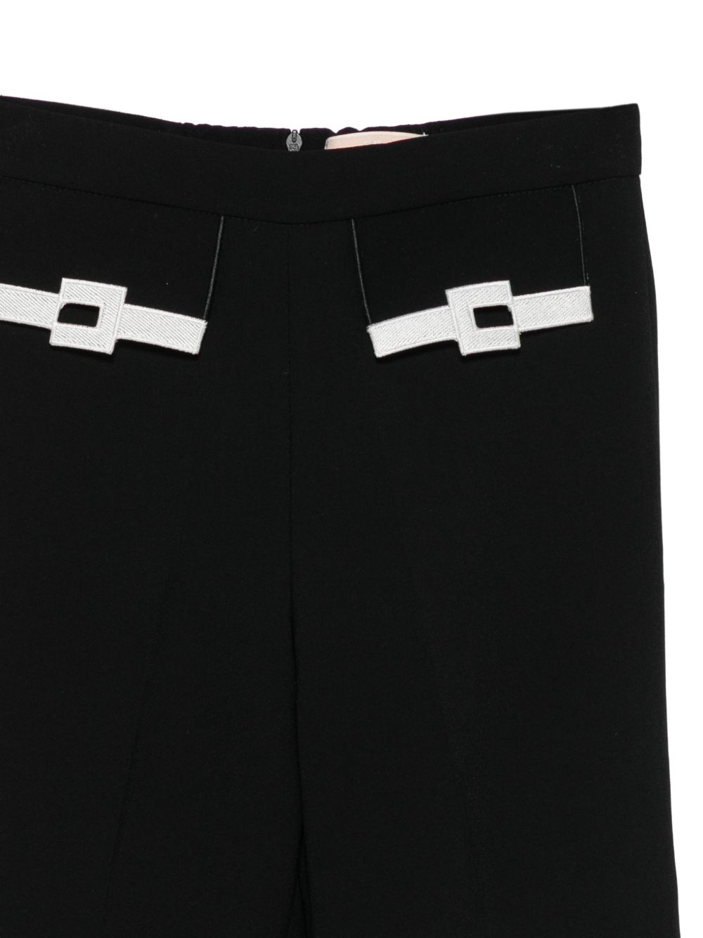 Pantalone nero per bambina EFPA3310FODER N101 Elisabetta Franchi Kids 