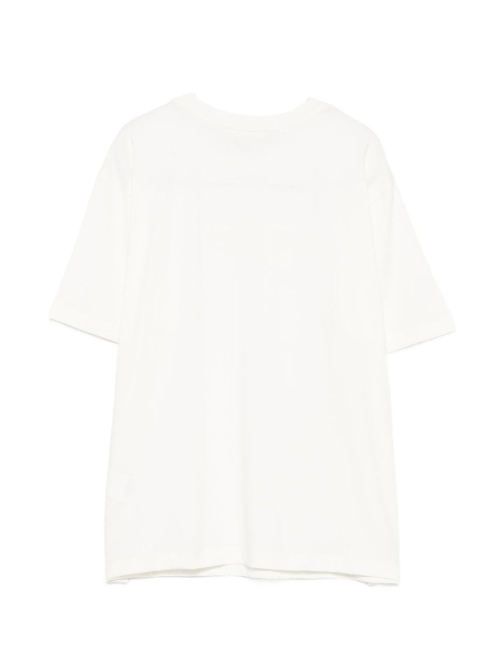 T-shirt avorio per bambina EFTS265CJE018 0004 Elisabetta Franchi Kids 