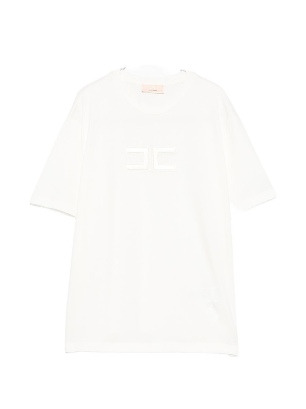 T-shirt avorio per bambina EFTS265CJE018 0004 Elisabetta Franchi Kids 