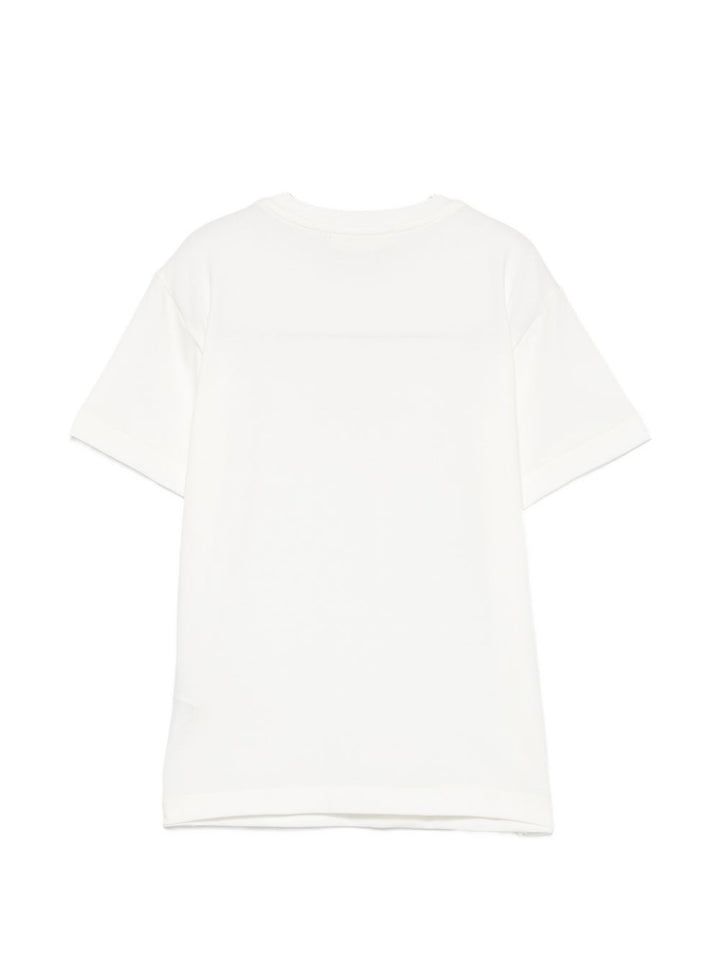 T-shirt avorio per bambina EFTS271CJE018 0004 Elisabetta Franchi Kids 