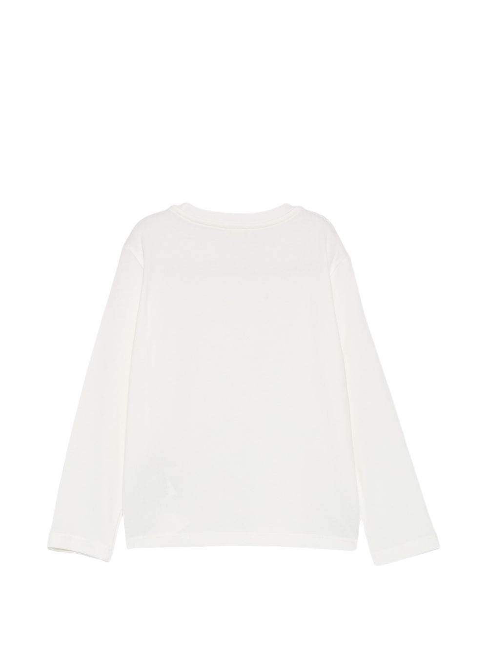 T-shirt bianca per bambina EGTS122CJE018 0004 Elisabetta Franchi Kids 