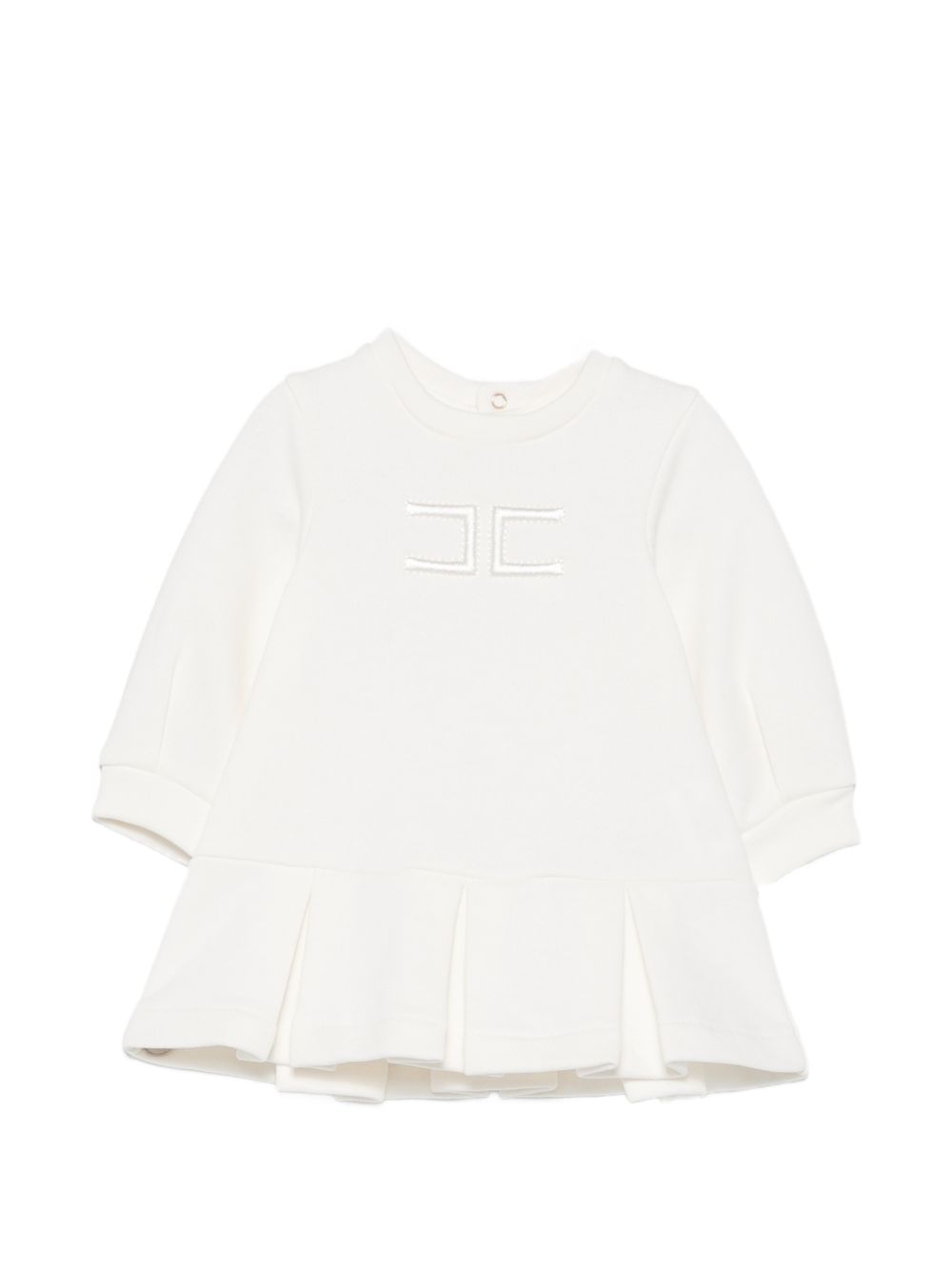 Abito avorio per neonata ENAB0800FF002 0004 Elisabetta Franchi Kids 
