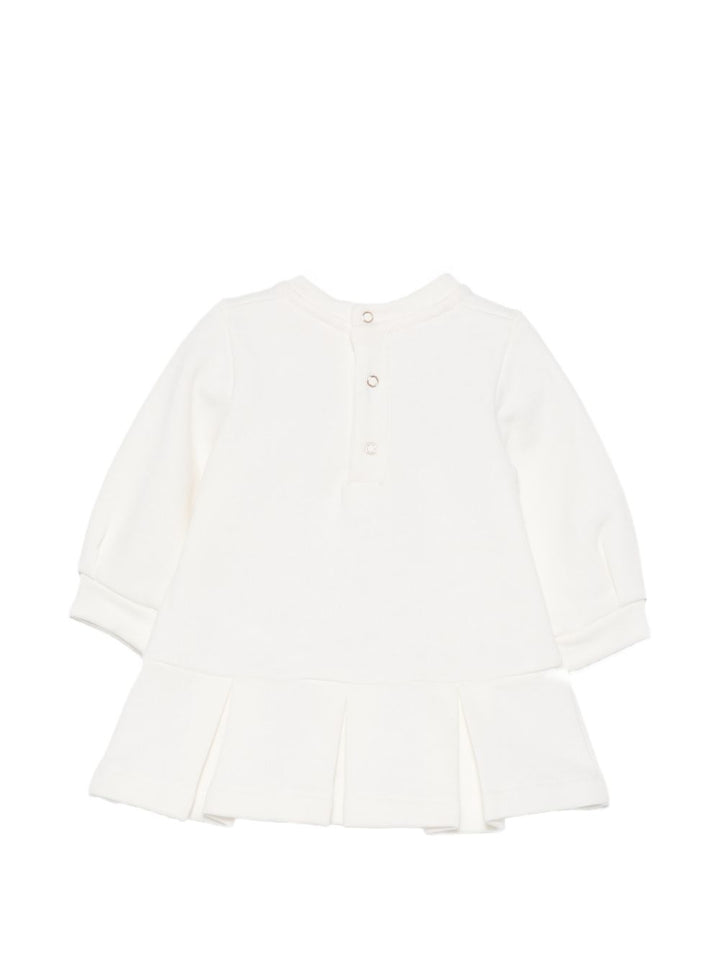 Abito avorio per neonata ENAB0800FF002 0004 Elisabetta Franchi Kids 