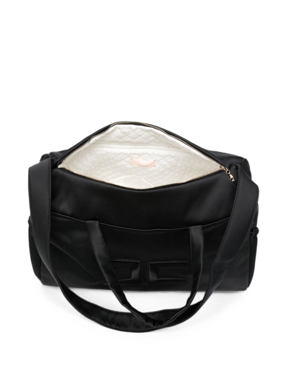 Borsa mamma nera ENBO0290RA016 N000 Elisabetta Franchi Kids 