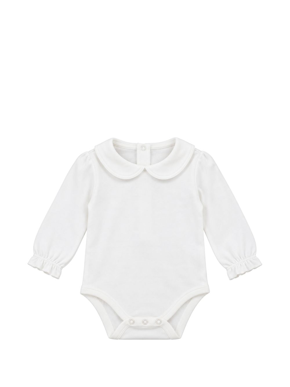 Completo burro/bainco per neonata ENCD126CFL001 0188 Elisabetta Franchi Kids 