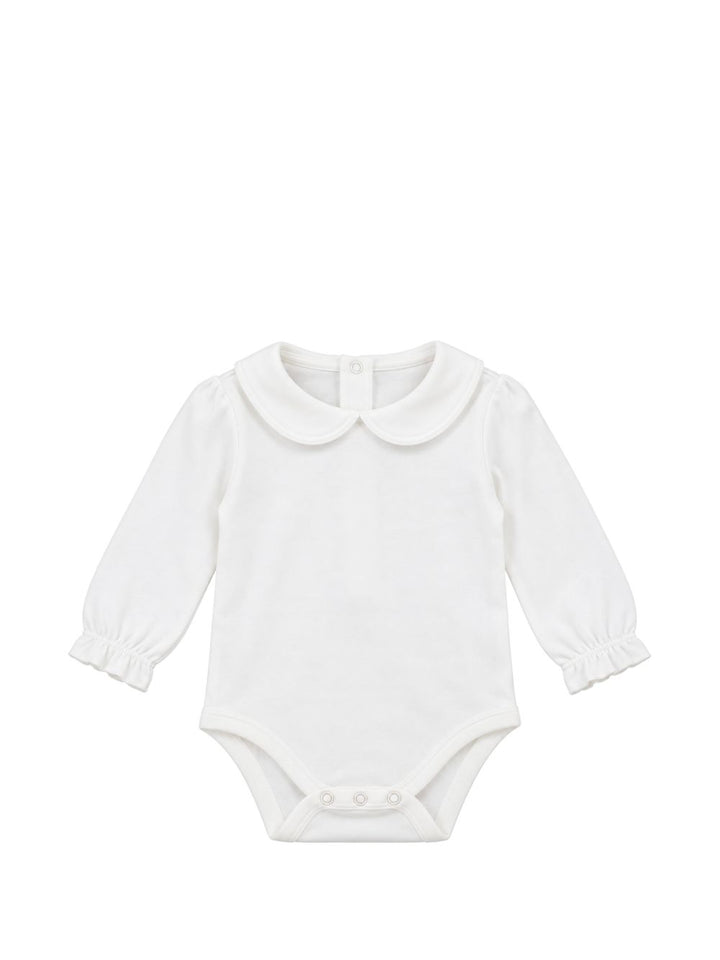 Completo burro/bainco per neonata ENCD126CFL001 0188 Elisabetta Franchi Kids 