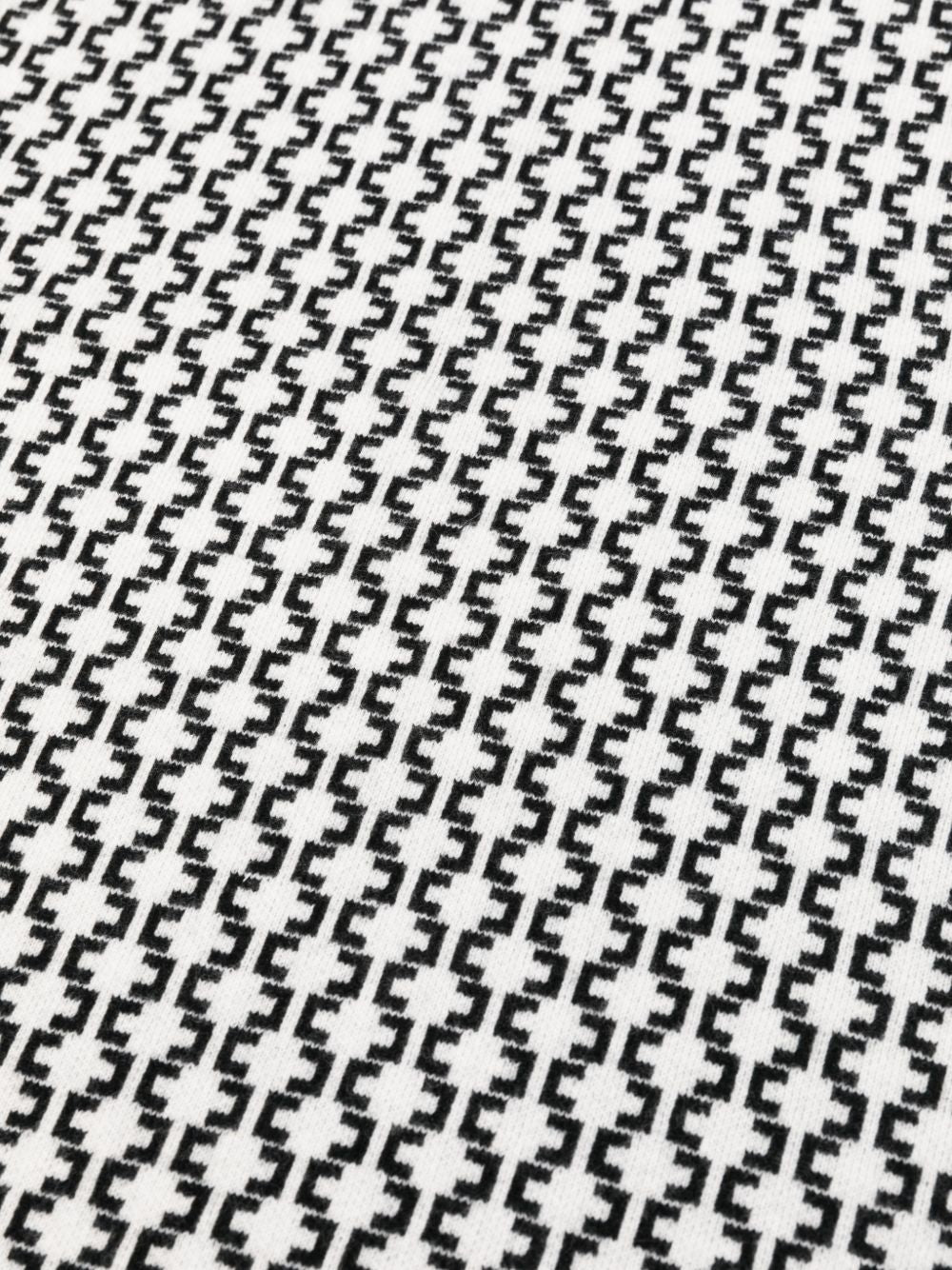 Coperta nera/bianca per neonata ENCO088CFL139 D776 Elisabetta Franchi Kids 