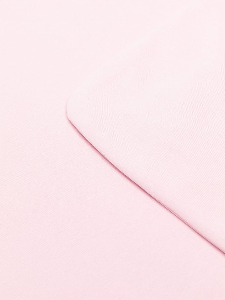 Coperta rosa/bianca per neonata ENCO0890FF002 C157 Elisabetta Franchi Kids 