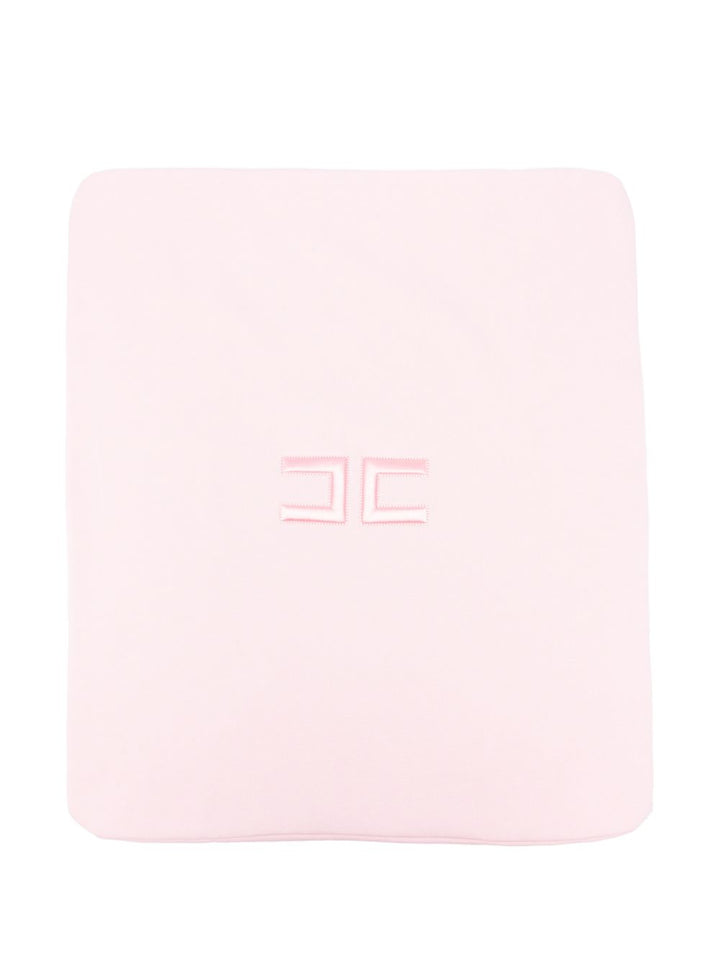 Coperta rosa chiaro per neonata ENCO0900FF002 C070 Elisabetta Franchi Kids 