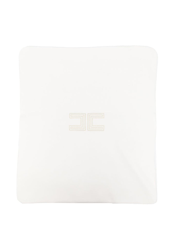 Coperta avorio per neonata ENCO0920FF002 0115 Elisabetta Franchi Kids 