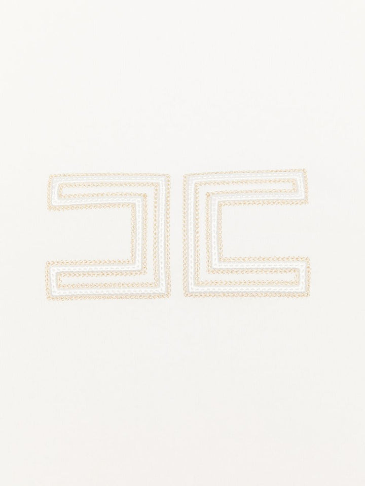 Coperta avorio per neonata ENCO0920FF002 0115 Elisabetta Franchi Kids 