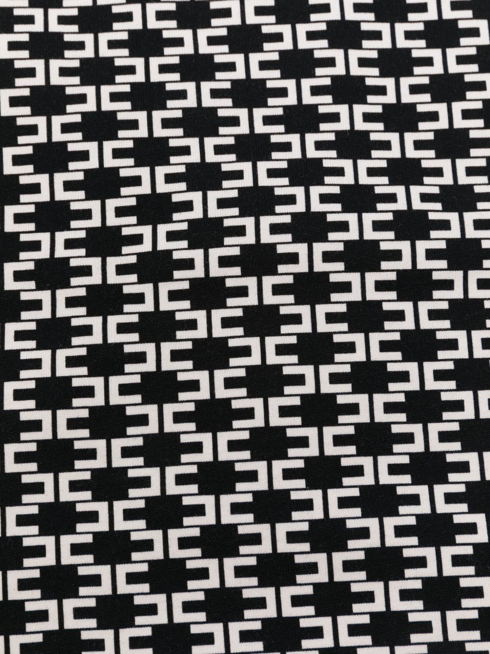 Coperta nera/bianca per neonata ENCO0960JF054 D772 Elisabetta Franchi Kids 