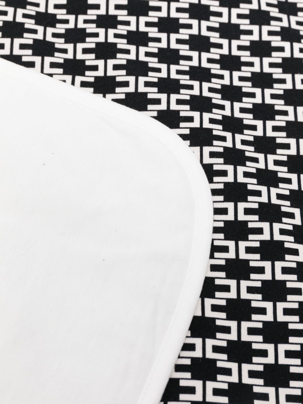 Coperta nera/bianca per neonata ENCO0960JF054 D772 Elisabetta Franchi Kids 
