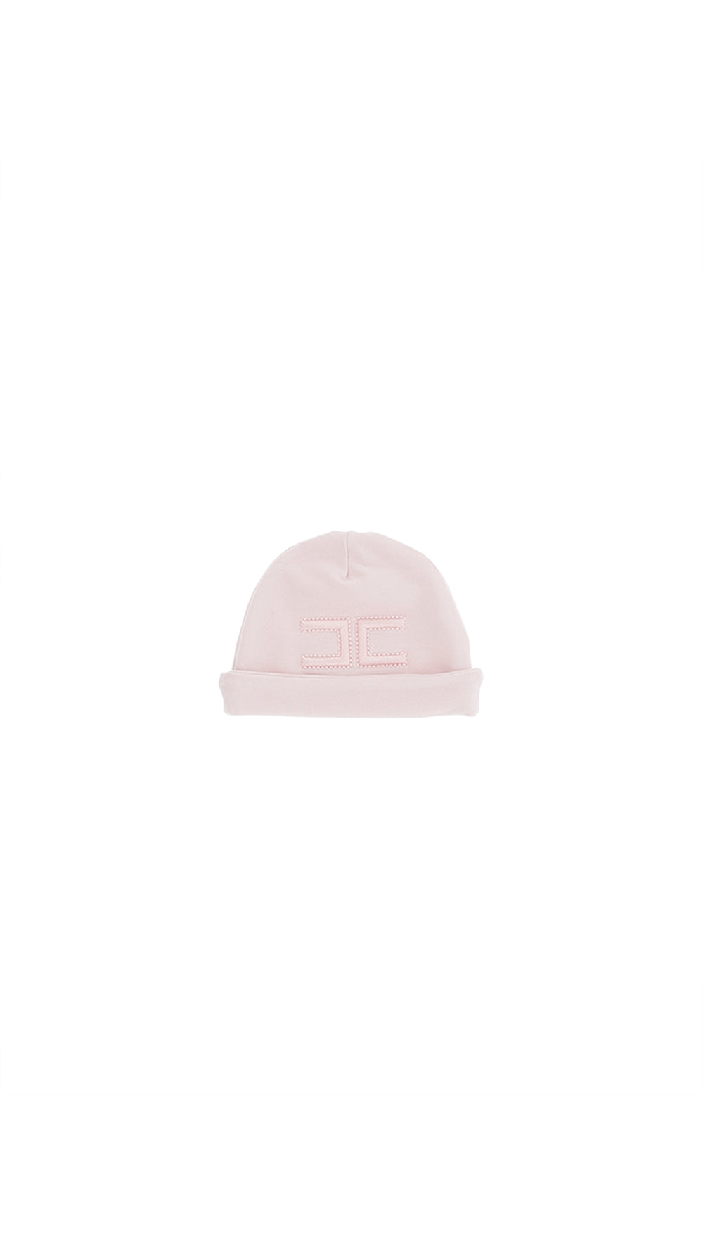 Cappello rosa per neonata ENCP0870FF002 C070 Elisabetta Franchi Kids 
