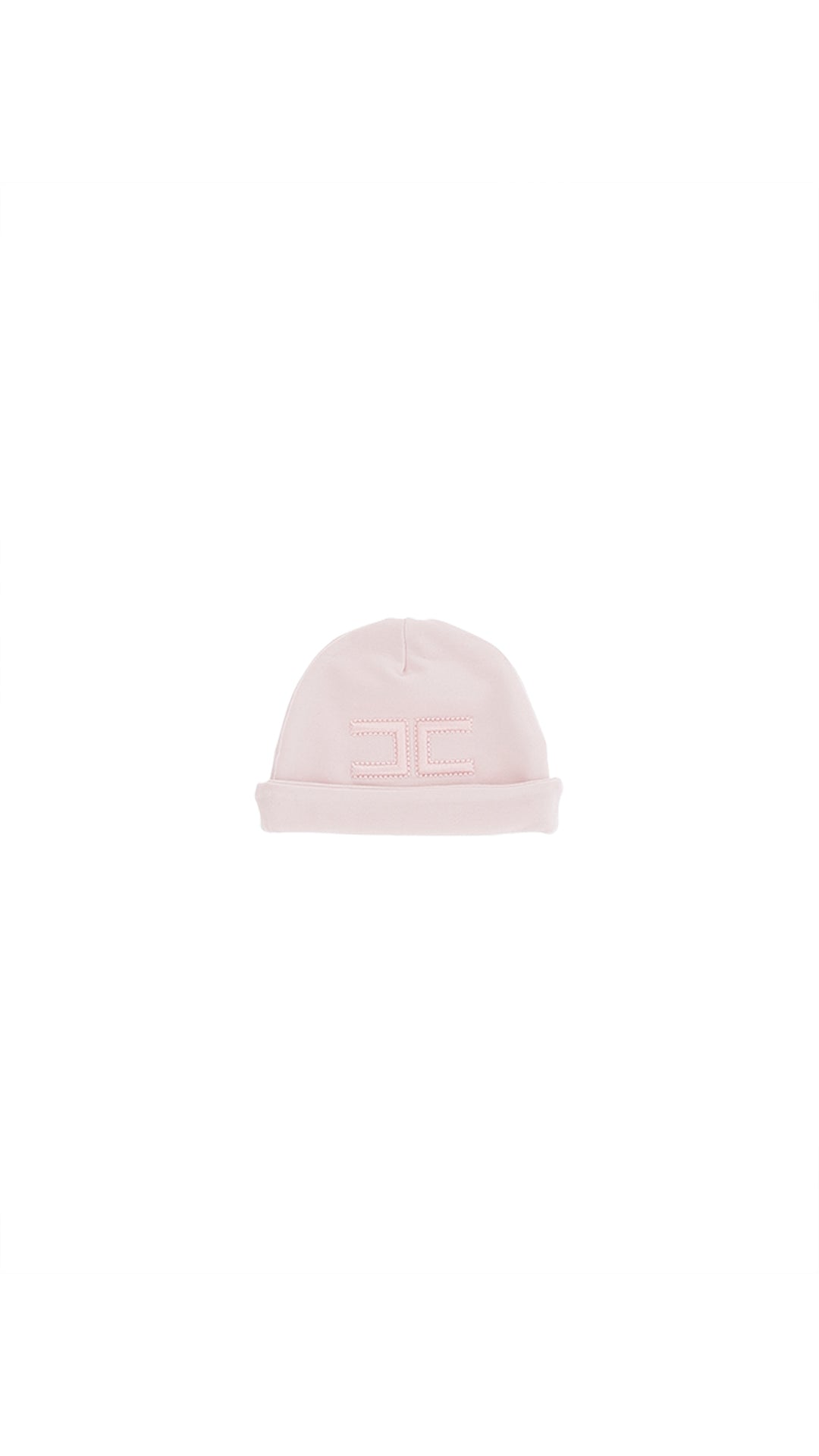 Cappello rosa per neonata ENCP0870FF002 C070 Elisabetta Franchi Kids 