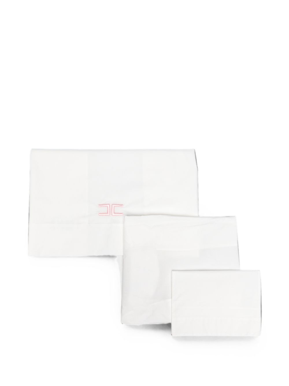 Lenzuola avorio/rosa per neonata ENLE0210CA270 0186 Elisabetta Franchi Kids 