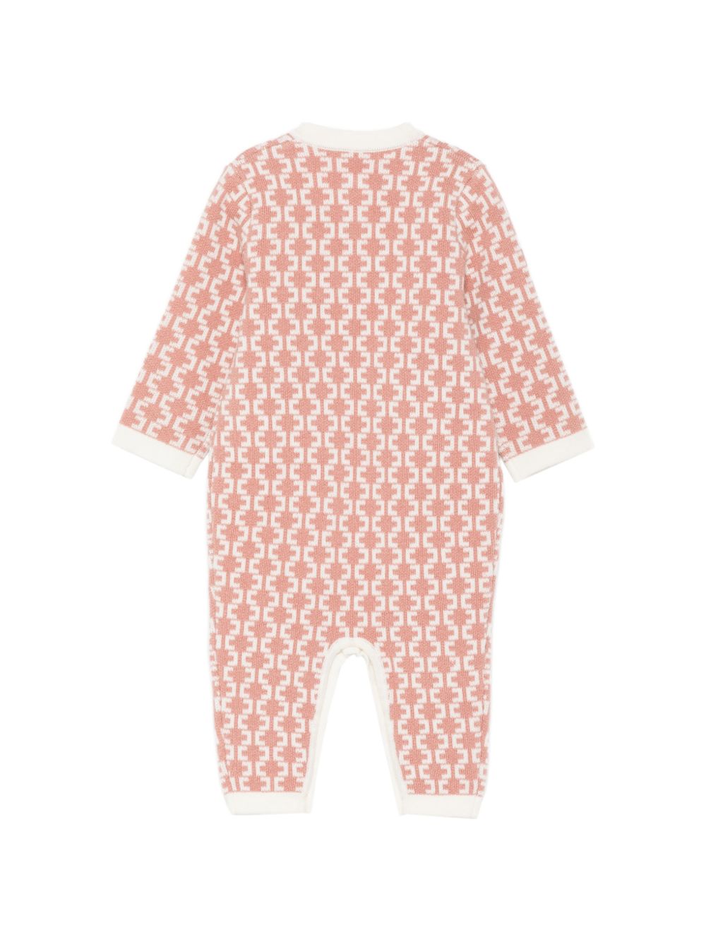 Tutina rosa/oro per neonata ENTU159CFL139 D777 Elisabetta Franchi Kids 