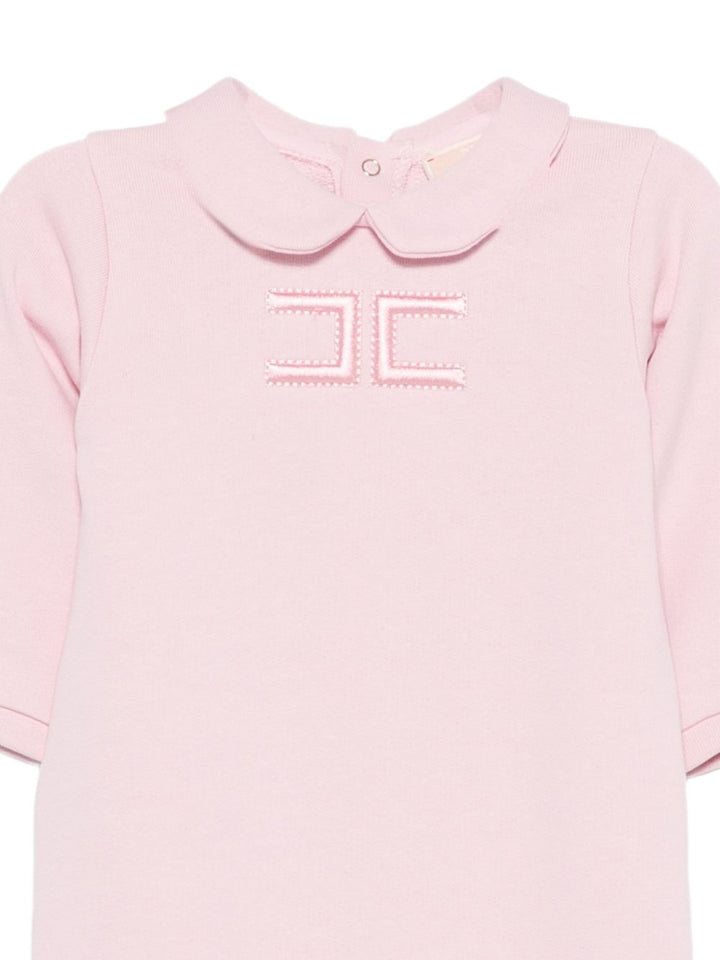 Tutina rosa per neonata ENTU1620FF002 C070 Elisabetta Franchi Kids 