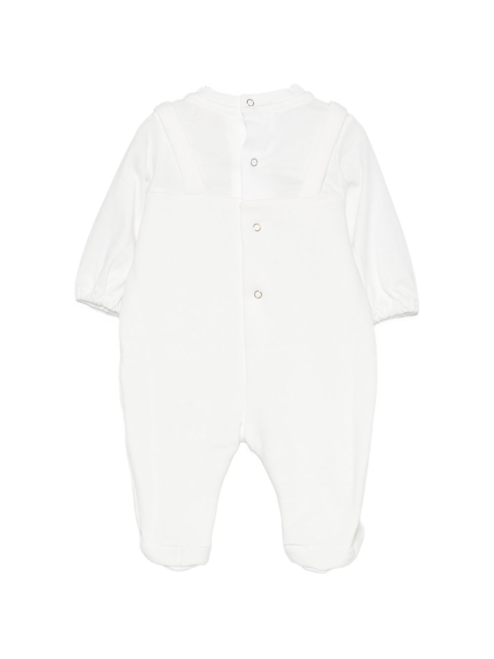 Tutina bianca per neonata ENTU1660FF002 0195 Elisabetta Franchi Kids 