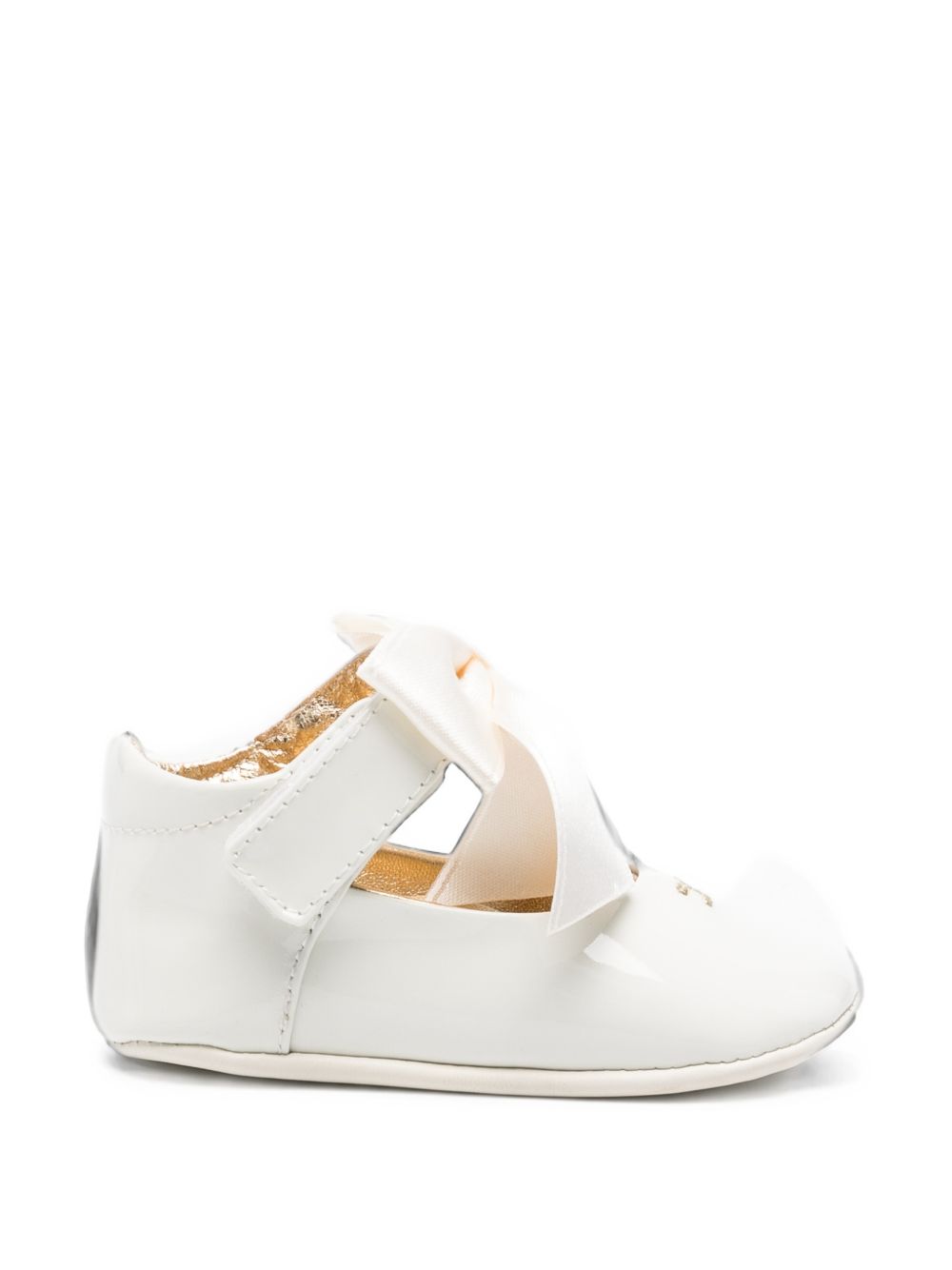 Ballerina bianca per neonata F0A3E06101855 138 Elisabetta Franchi Kids 