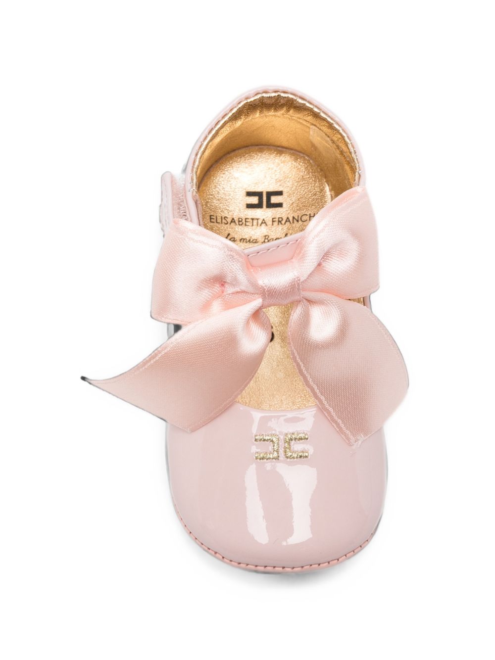 Ballerina rosa per neonata F0A3E06101855 R016 Elisabetta Franchi Kids 