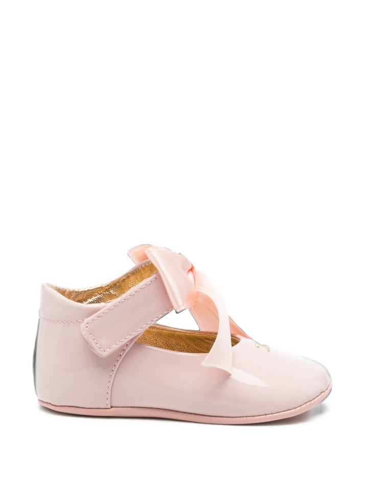 Ballerina rosa per neonata F0A3E06101855 R016 Elisabetta Franchi Kids 