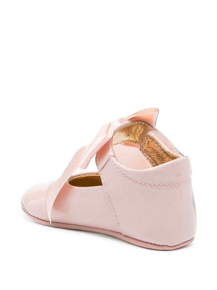 Ballerina rosa per neonata F0A3E06101855 R016 Elisabetta Franchi Kids 