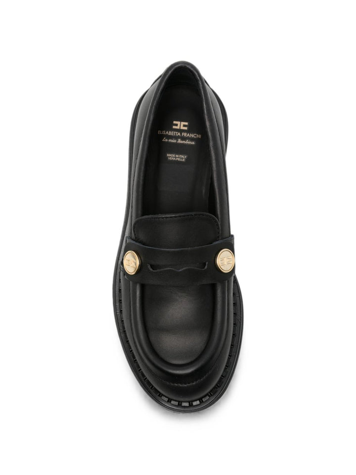 Scarpe nere per bambina F4A4E06421251 999 Elisabetta Franchi Kids 