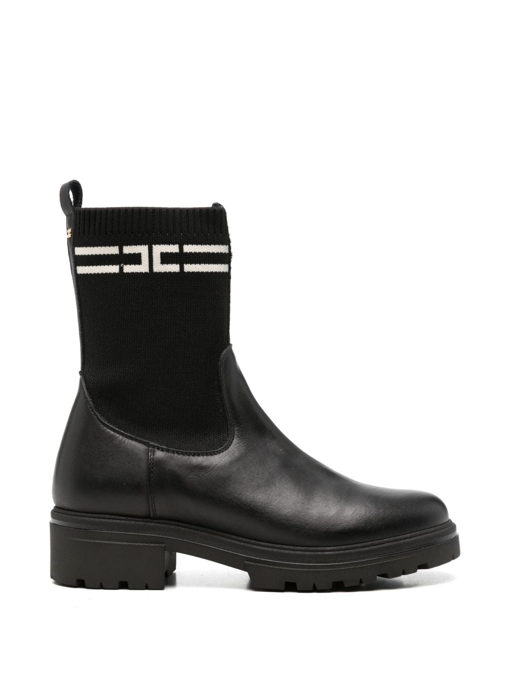 Stivali nere per bambina F4A5E07281316 999 Elisabetta Franchi Kids 