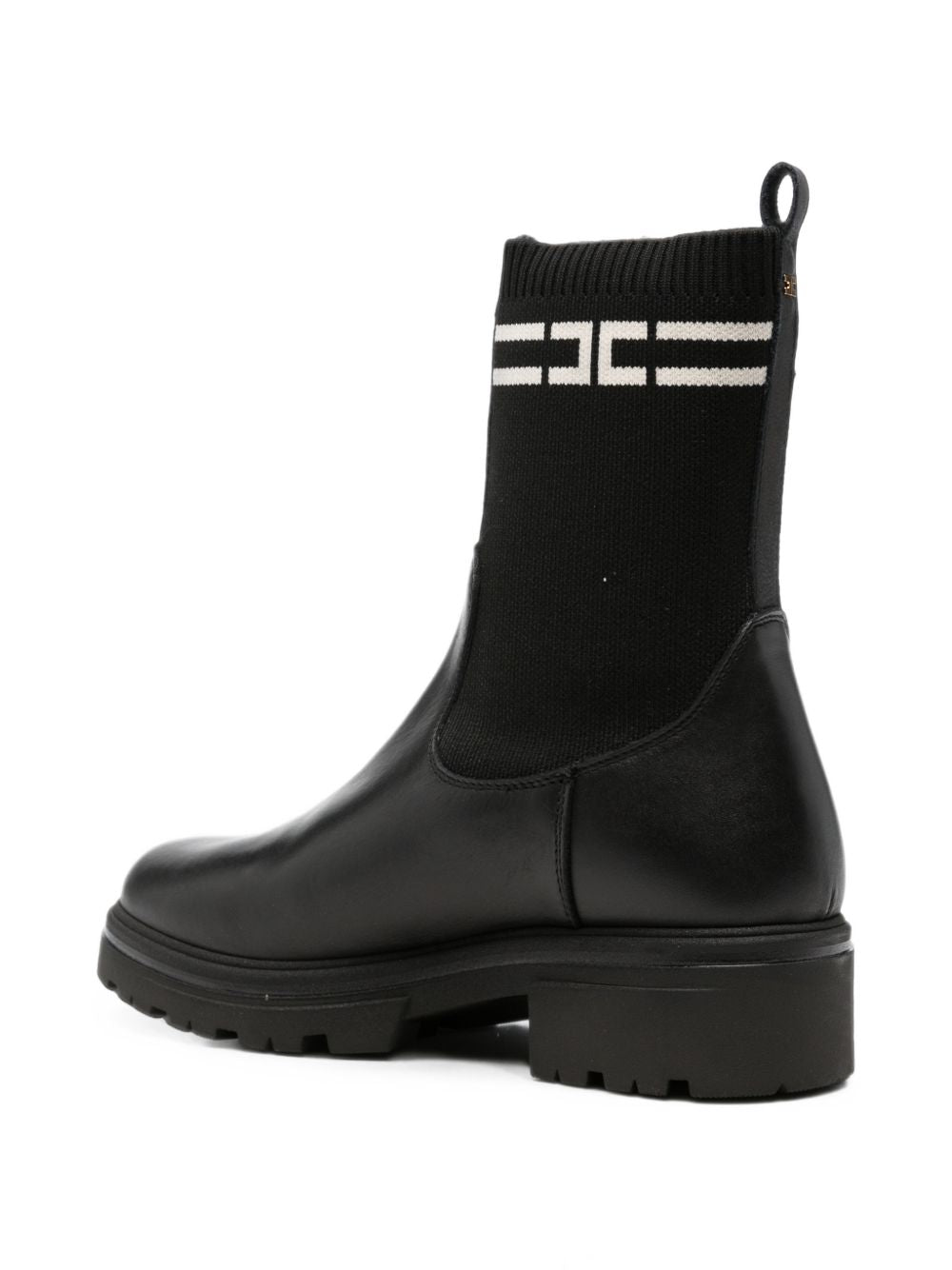 Stivali nere per bambina F4A5E07281316 999 Elisabetta Franchi Kids 