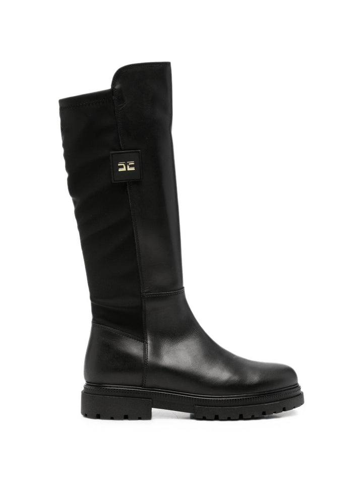 Stivali nere per bambina F4A6E07091333 999 Elisabetta Franchi Kids 