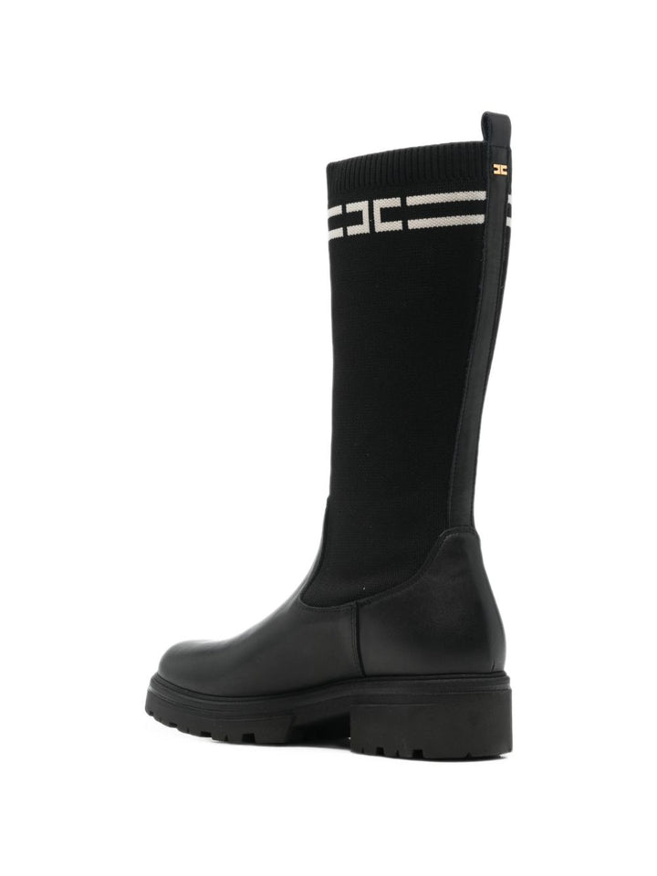Stivali nera per bambina F4A6E07311316 999 Elisabetta Franchi Kids 