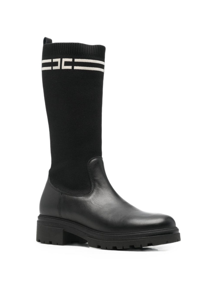 Stivali nera per bambina F4A6E07311316 999 Elisabetta Franchi Kids 