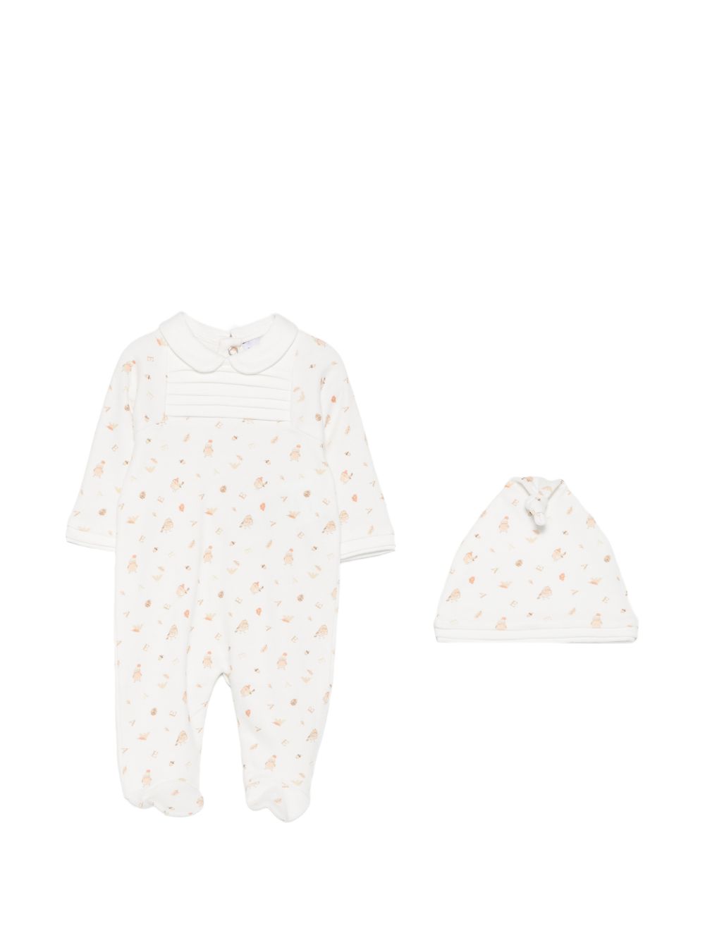 Tutina bianca per neonato EY000219AF25954 F1001 Emporio Armani Kids 