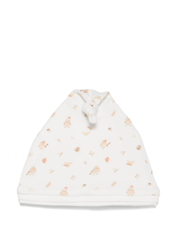 Tutina bianca per neonato EY000219AF25954 F1001 Emporio Armani Kids 
