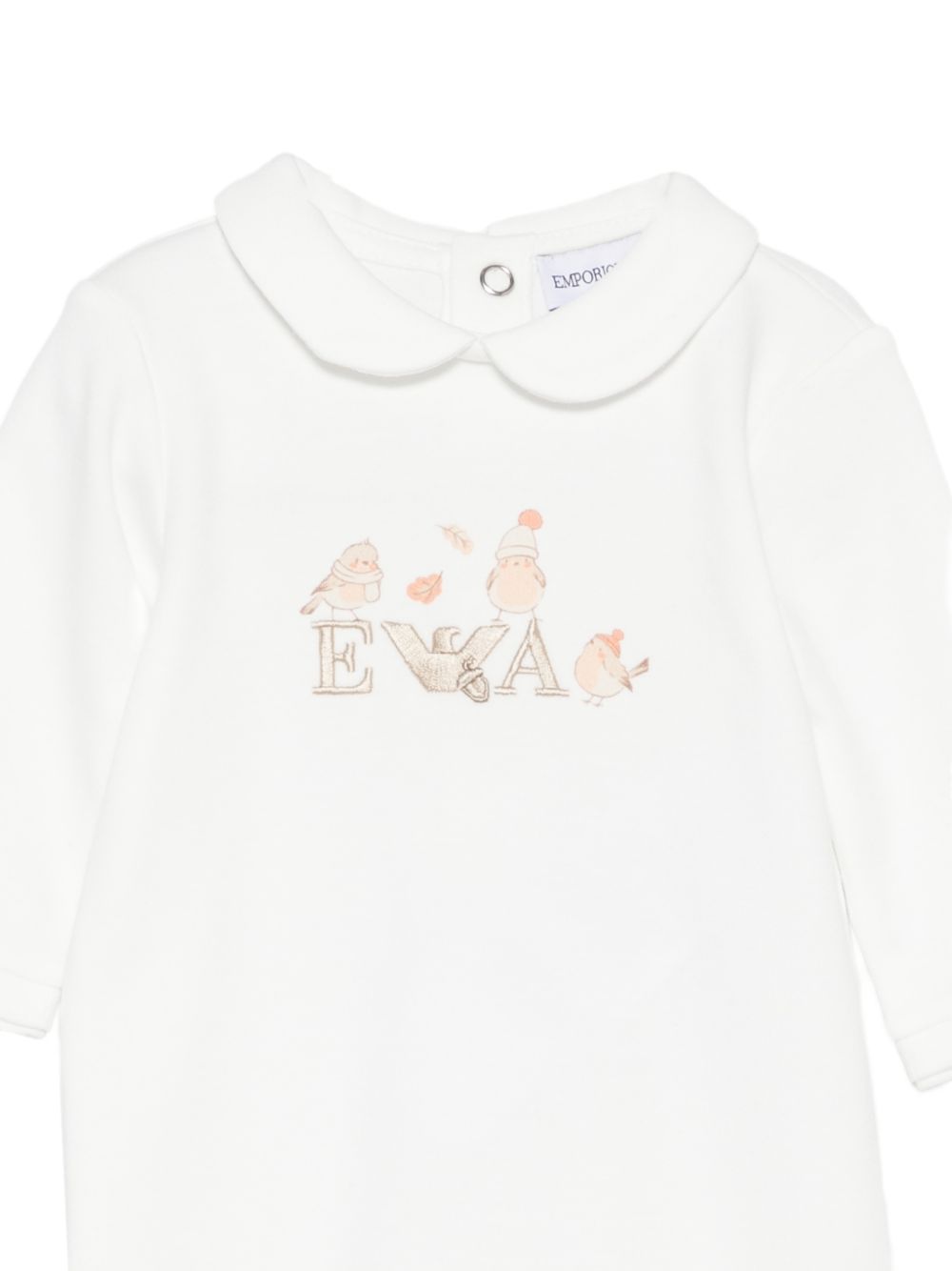 Tutina bianca per neonato EY000225AF26239 U0007 Emporio Armani Kids 