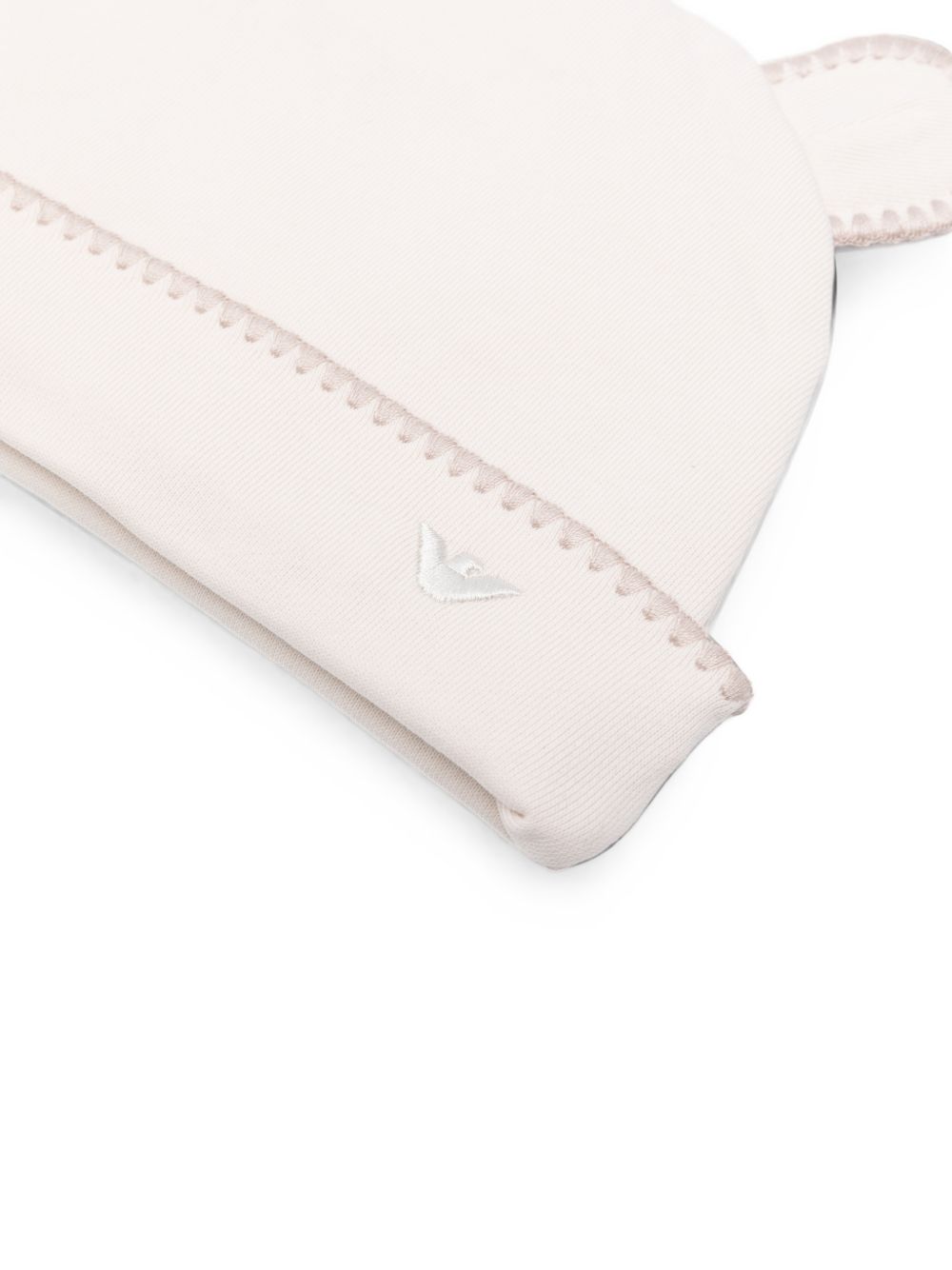 Cappello bianco sporco per neonato EY000235AF28104 U1009 Emporio Armani Kids 