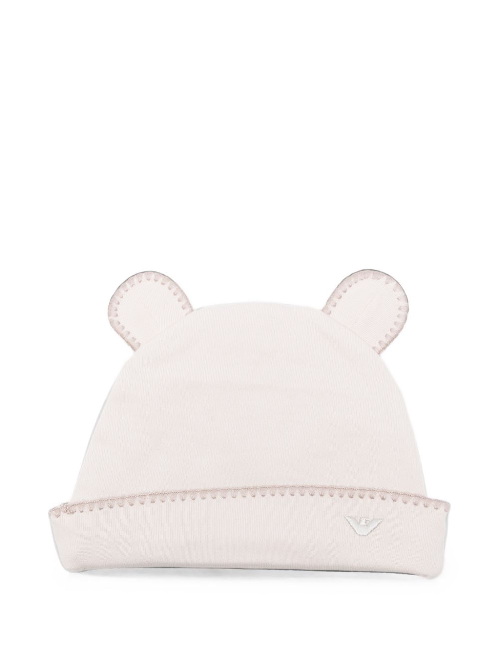 Cappello bianco sporco per neonato EY000235AF28104 U1009 Emporio Armani Kids 