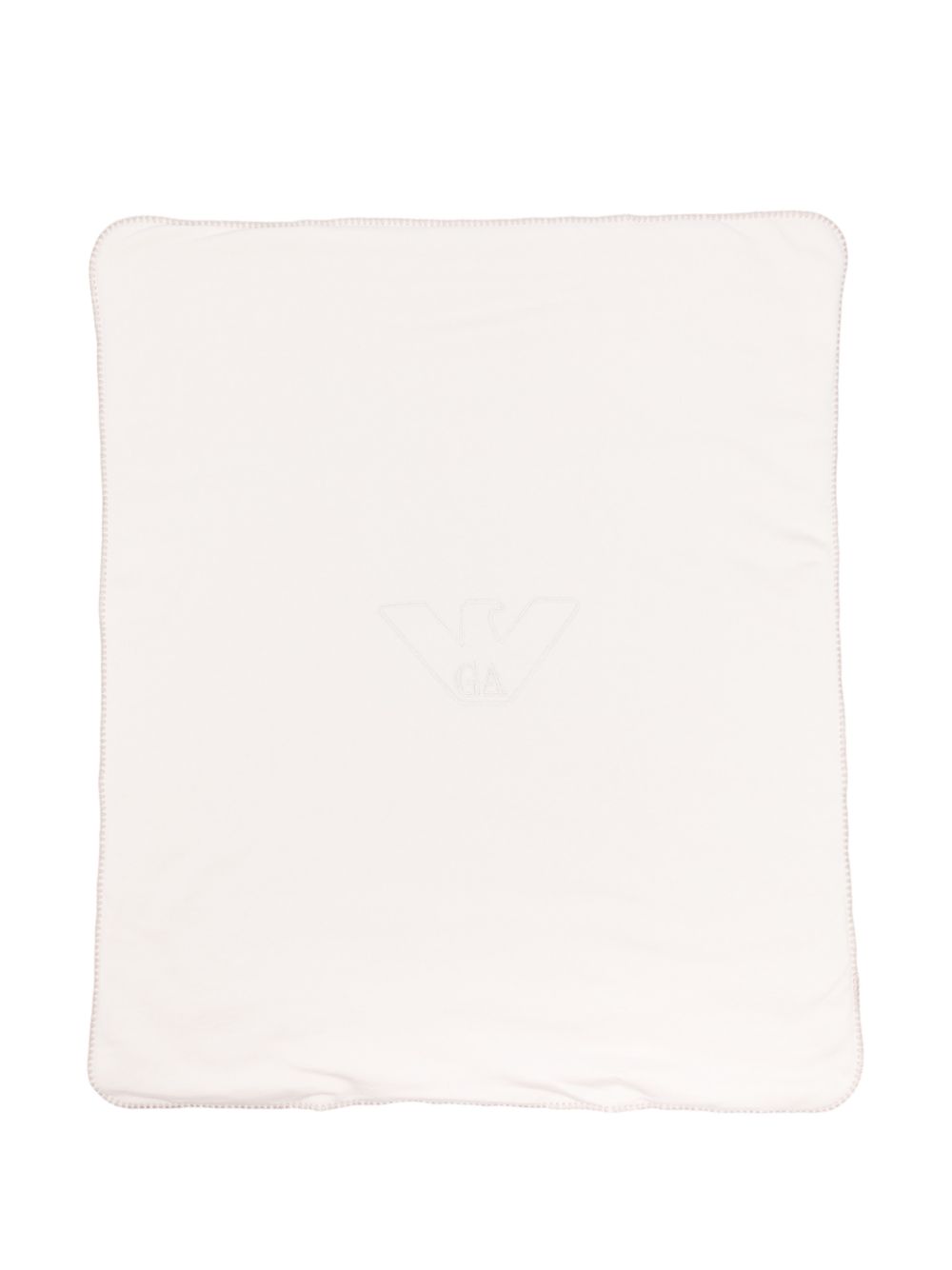 Coperta bianco sabbia per neonata EY000242AF28104 U1009 Emporio Armani Kids 