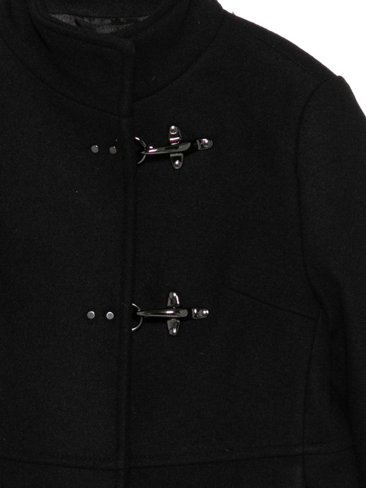 Cappotto nero per bambina FZ2A10E0259 930 Fay Kids 