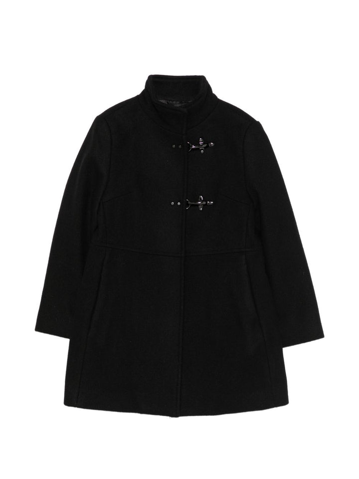 Cappotto nero per bambina FZ2A10E0259 930 Fay Kids 