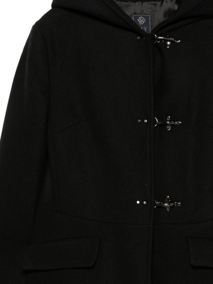 Cappotto nero per bambina FZ2A40E0259 930 Fay Kids 