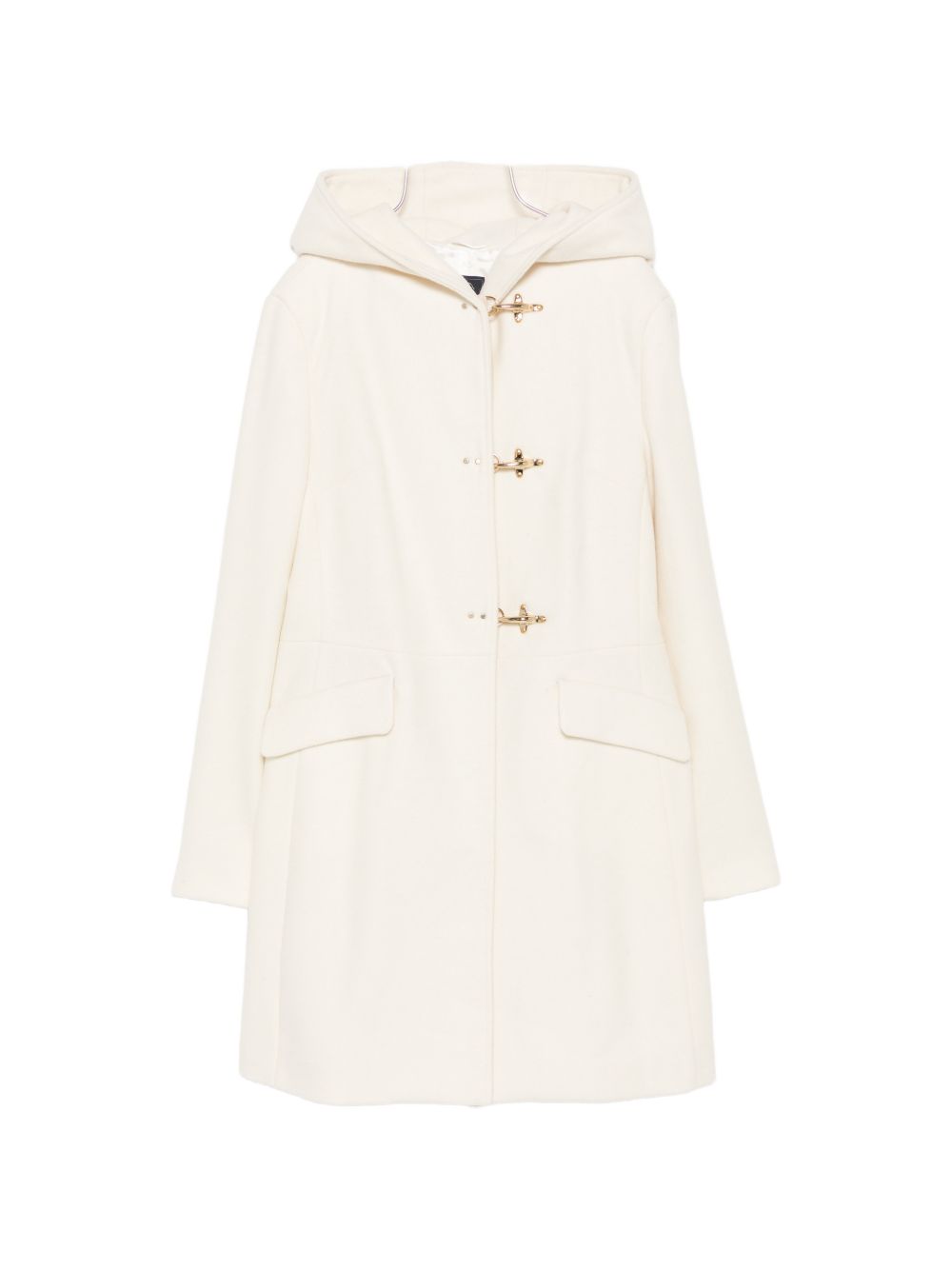 Cappotto melange bianco per bambina FZ2A40E0261 80C Fay Kids 