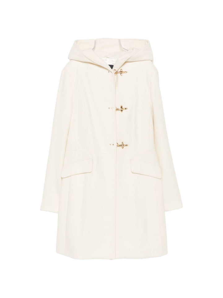 Cappotto melange bianco per bambina FZ2A40E0261 80C Fay Kids 
