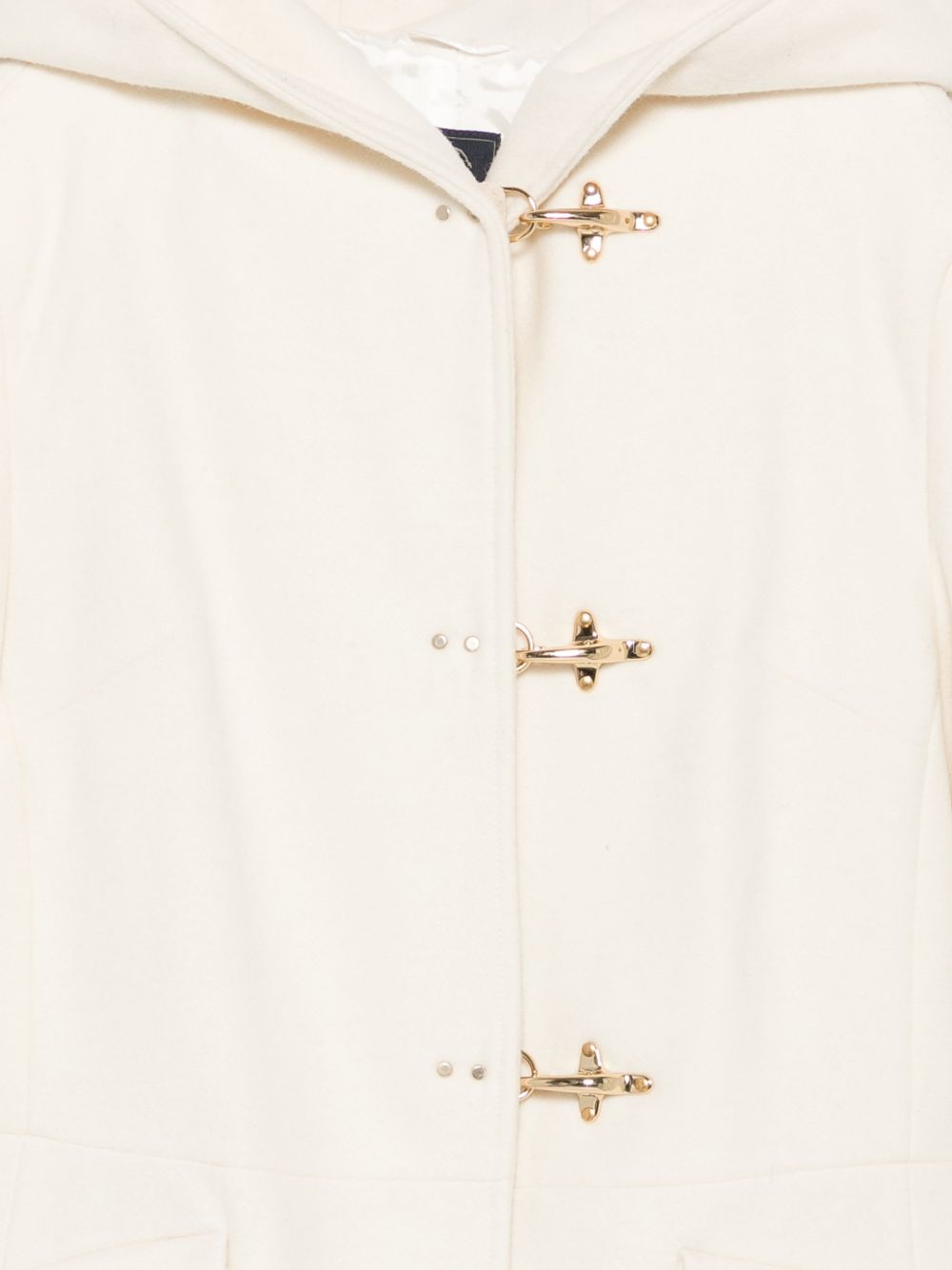 Cappotto melange bianco per bambina FZ2A40E0261 80C Fay Kids 