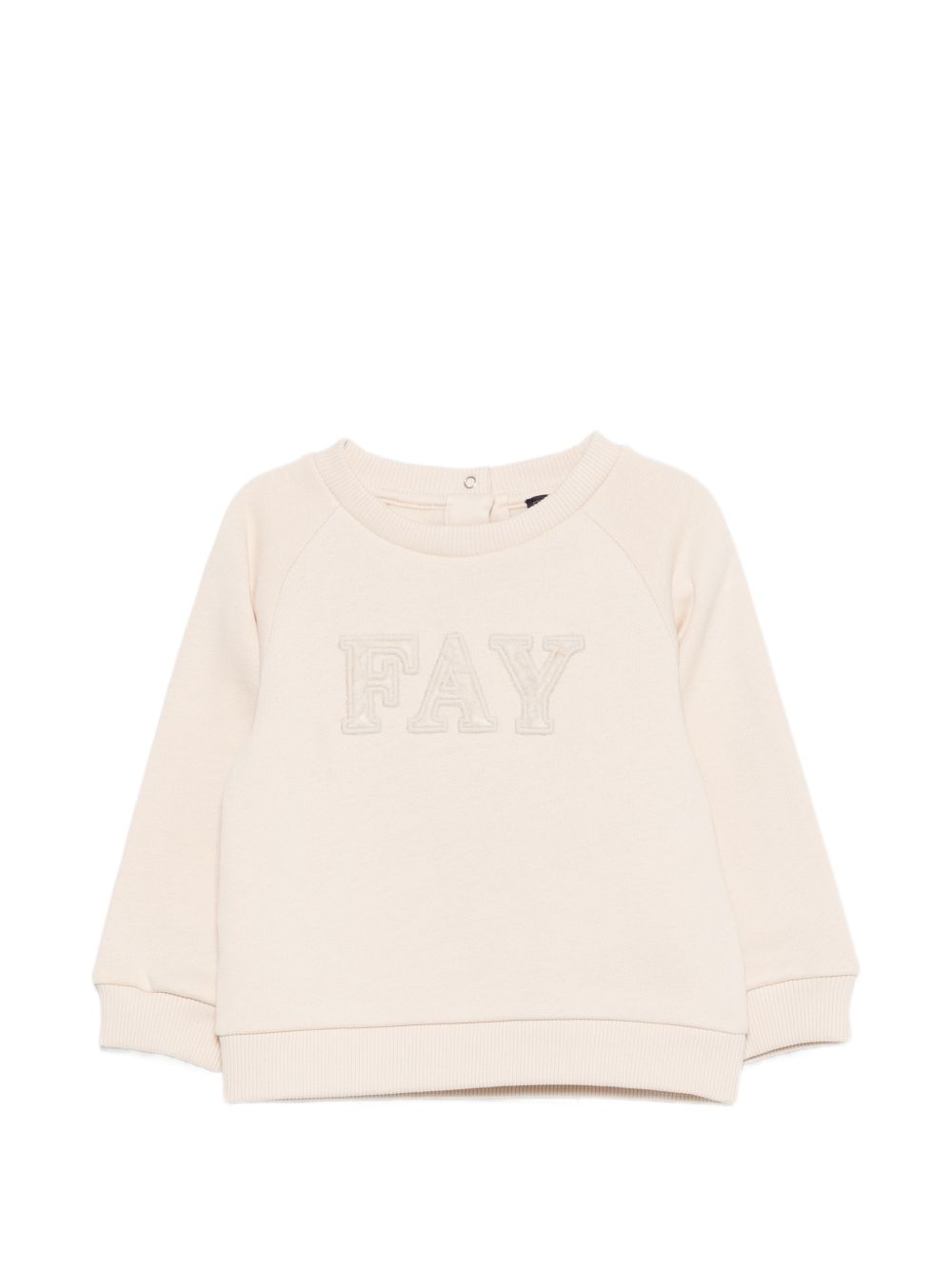 Felpa beige per neonato FZ4300Z3999 115 Fay Kids 